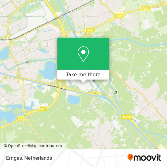 Emgas map