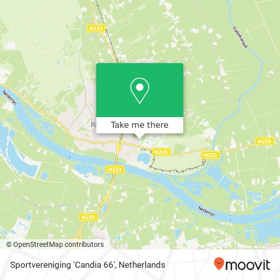 Sportvereniging 'Candia 66' map