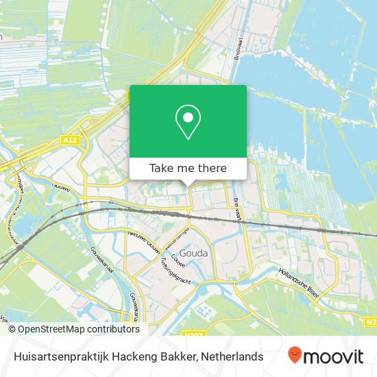 Huisartsenpraktijk Hackeng Bakker map