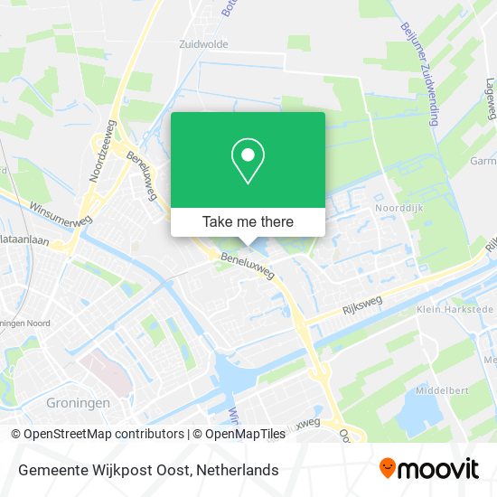 Gemeente Wijkpost Oost map