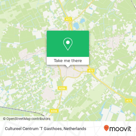 Cultureel Centrum 'T Gasthoes Karte