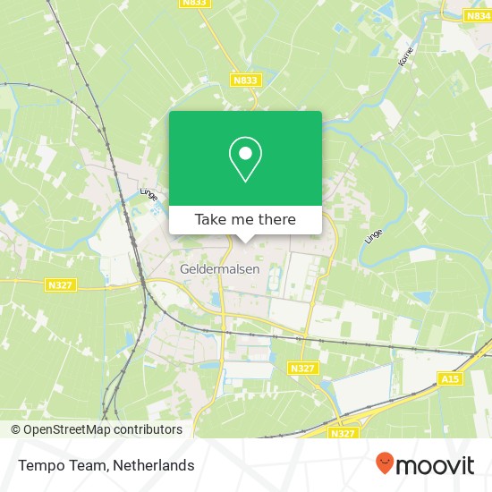 Tempo Team map