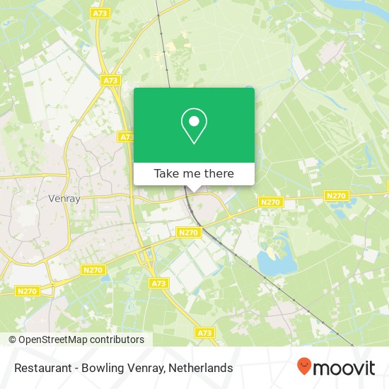 Restaurant - Bowling Venray Karte