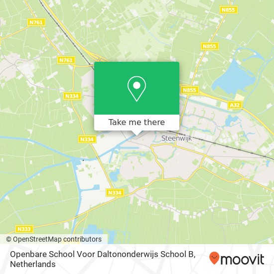 Openbare School Voor Daltononderwijs School B Karte