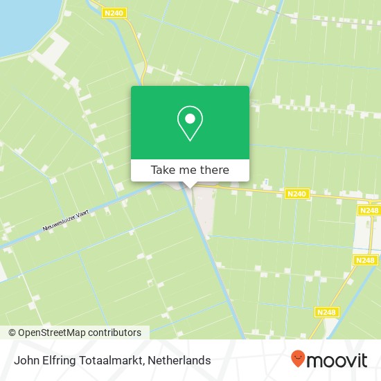 John Elfring Totaalmarkt map