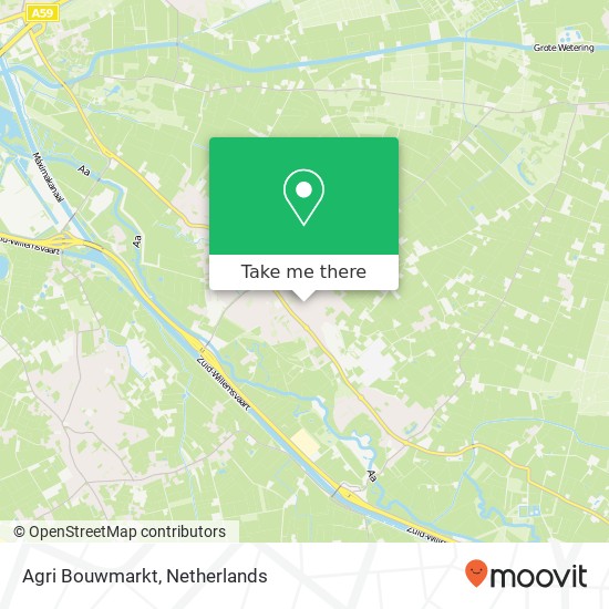 Agri Bouwmarkt map