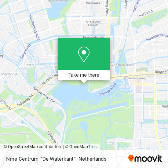 Nme-Centrum ""De Waterkant"" map