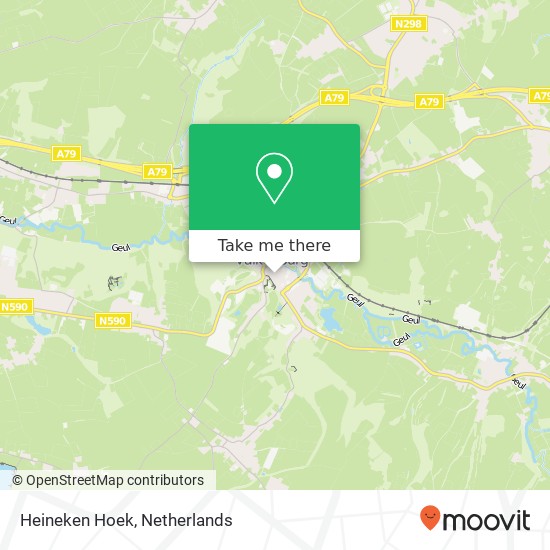 Heineken Hoek map