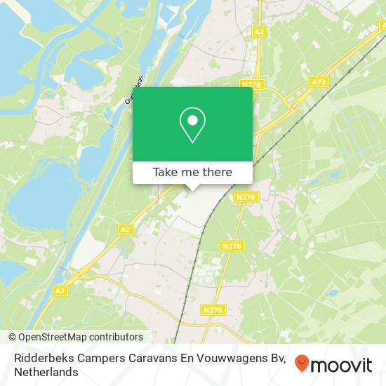 Ridderbeks Campers Caravans En Vouwwagens Bv map