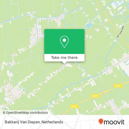 Bakkerij Van Diepen map