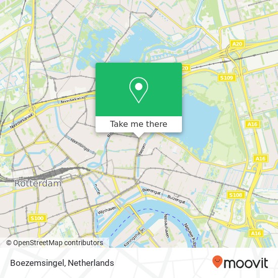 Boezemsingel Karte