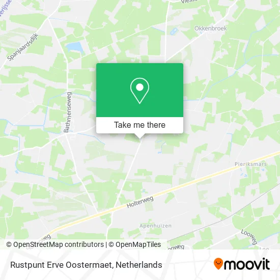 Rustpunt Erve Oostermaet map