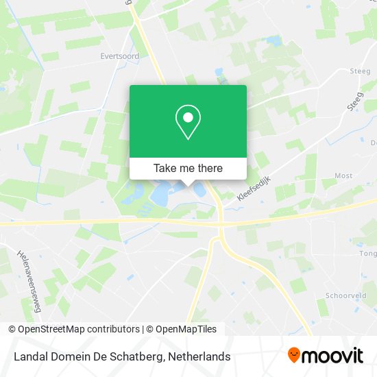 Landal Domein De Schatberg map