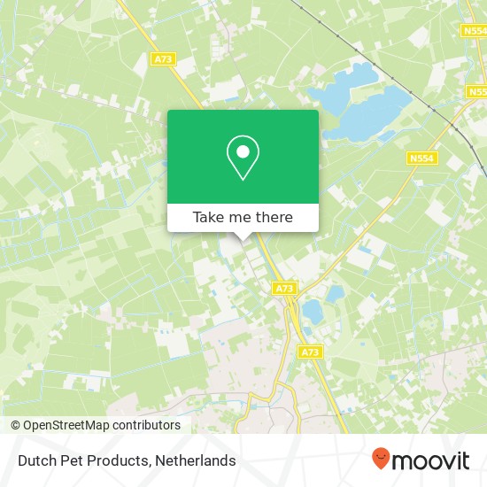 Dutch Pet Products map