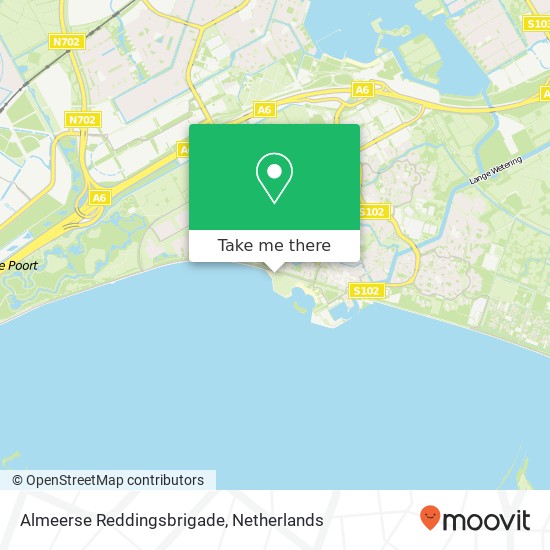 Almeerse Reddingsbrigade map