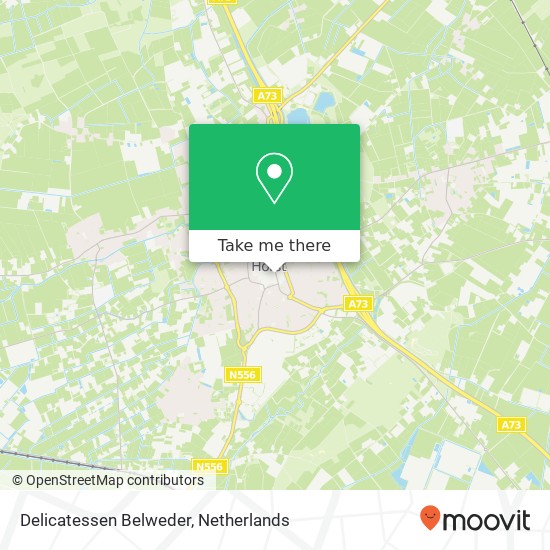 Delicatessen Belweder map