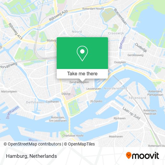 Hamburg map