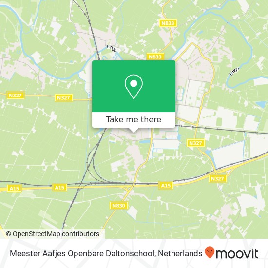 Meester Aafjes Openbare Daltonschool map