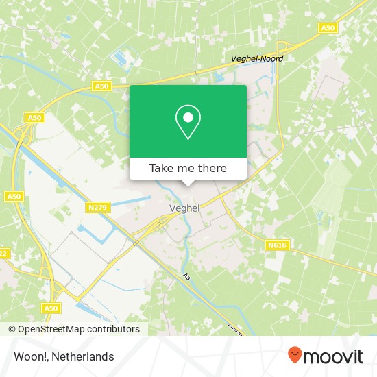 Woon! map