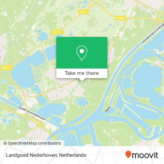 Landgoed Nederhoven map