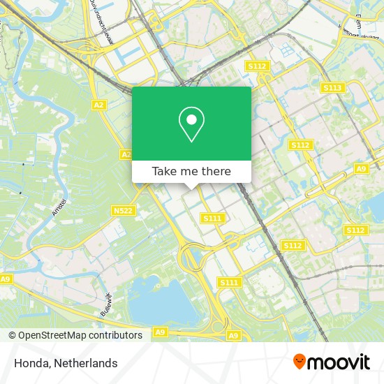 Honda map