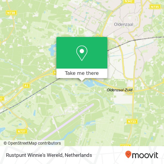 Rustpunt Winnie's Wereld map