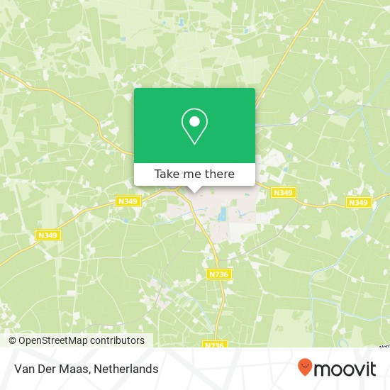 Van Der Maas Karte