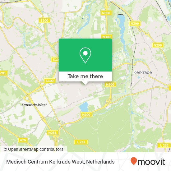 Medisch Centrum Kerkrade West map