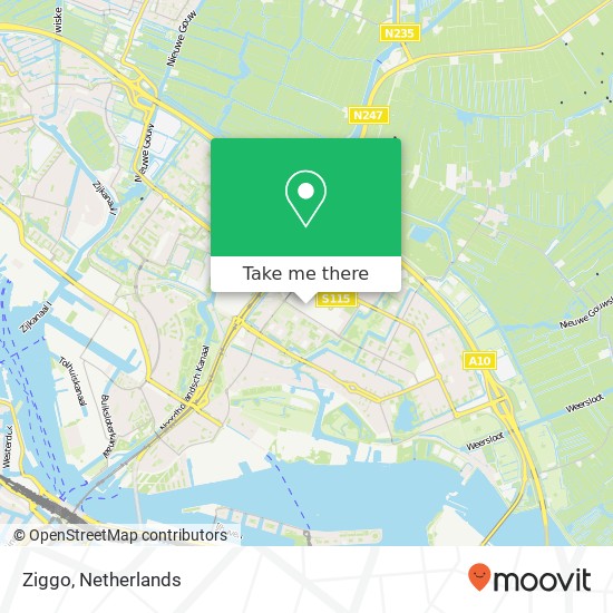 Ziggo map