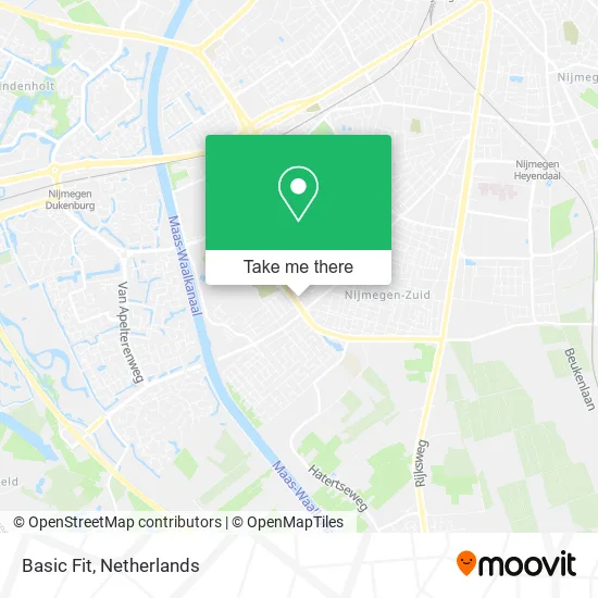 Basic Fit map