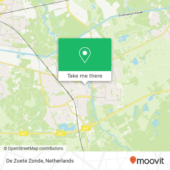 De Zoete Zonde map