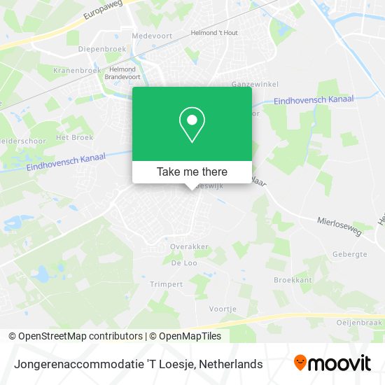 Jongerenaccommodatie 'T Loesje map