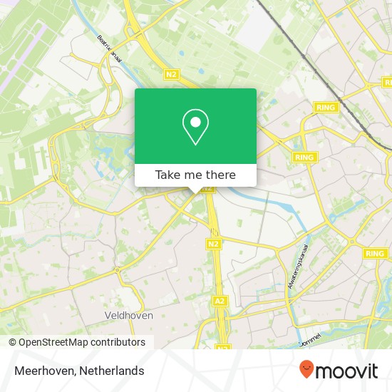 Meerhoven map