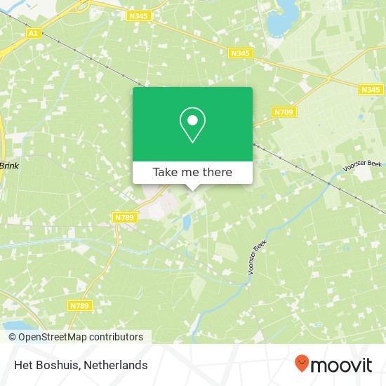 Het Boshuis map