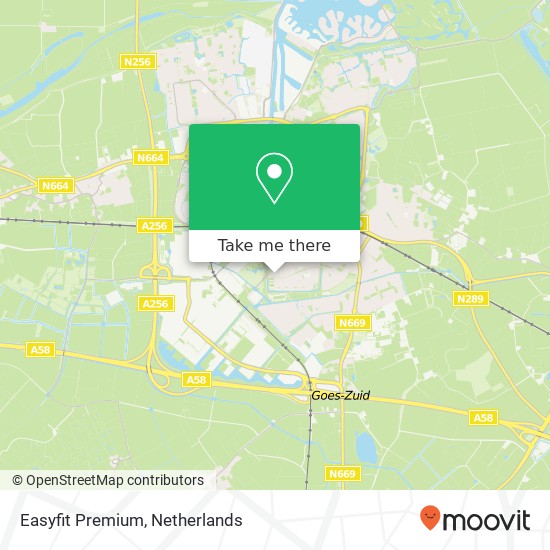 Easyfit Premium map