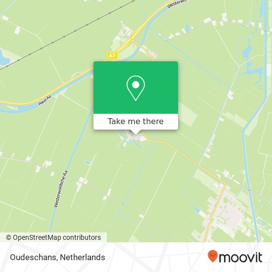 Oudeschans map