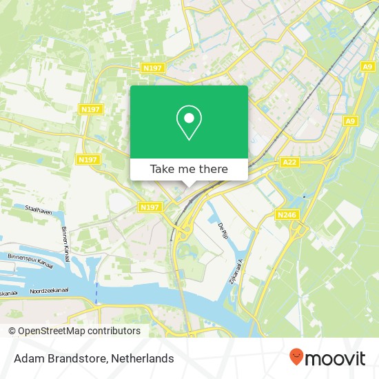 Adam Brandstore map