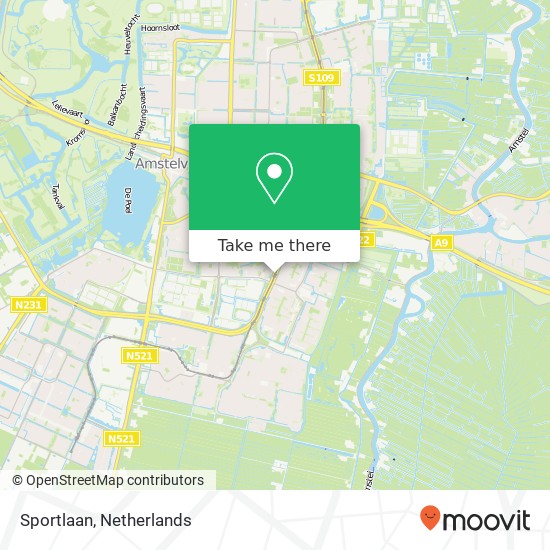 Sportlaan map