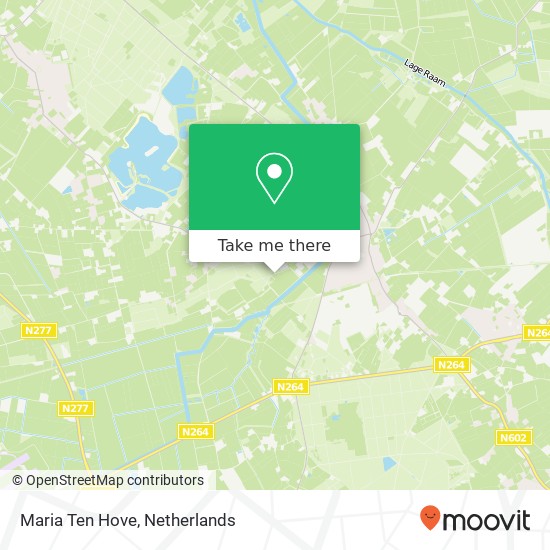 Maria Ten Hove map