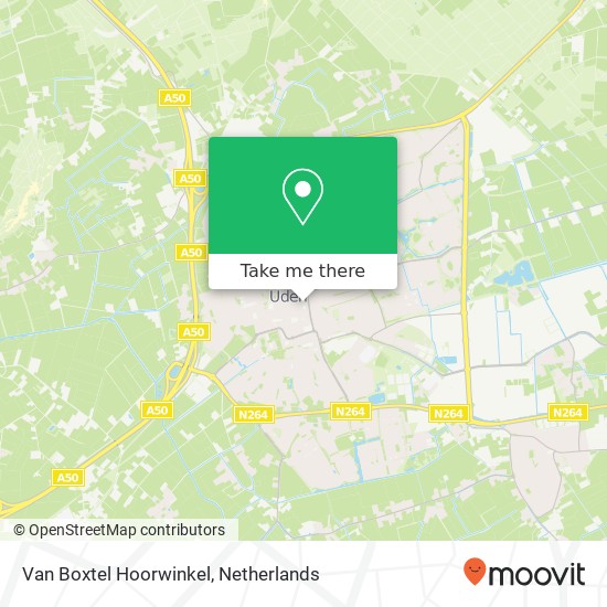 Van Boxtel Hoorwinkel Karte