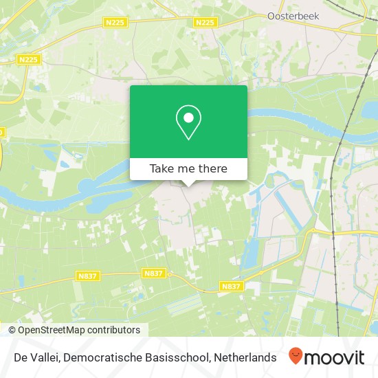 De Vallei, Democratische Basisschool Karte