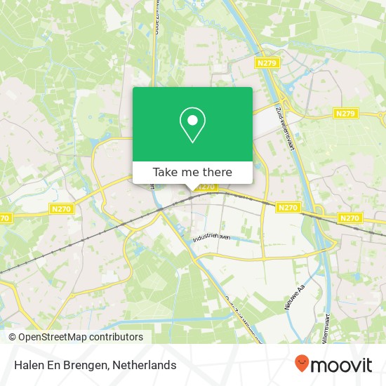 Halen En Brengen map