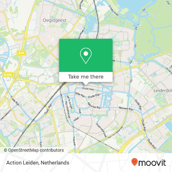 Action Leiden map