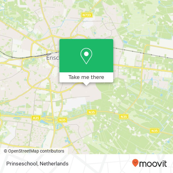 Prinseschool map