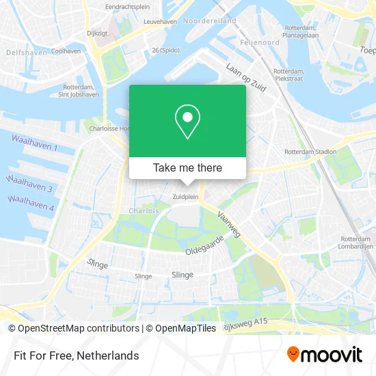 Fit For Free map