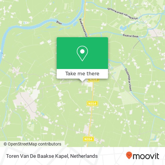 Toren Van De Baakse Kapel map