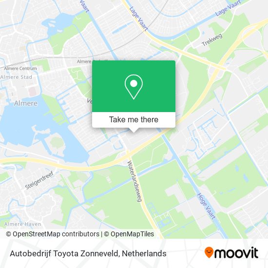 Autobedrijf Toyota Zonneveld map