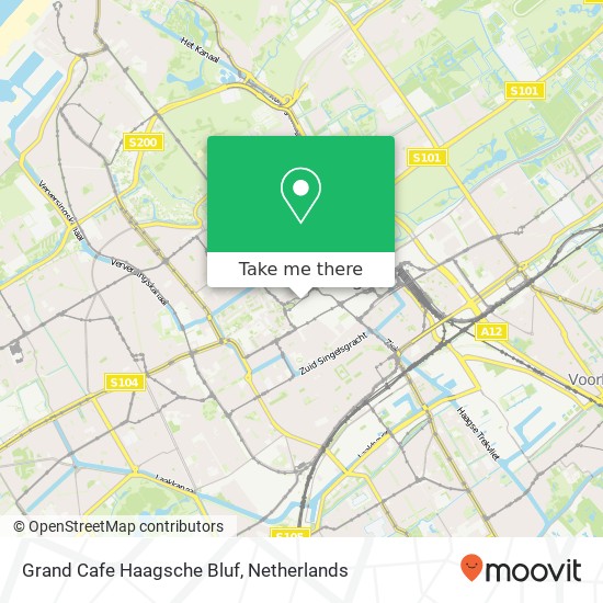 Grand Cafe Haagsche Bluf map