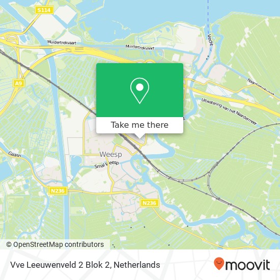 Vve Leeuwenveld 2 Blok 2 map