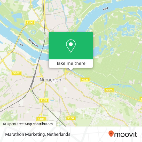 Marathon Marketing map